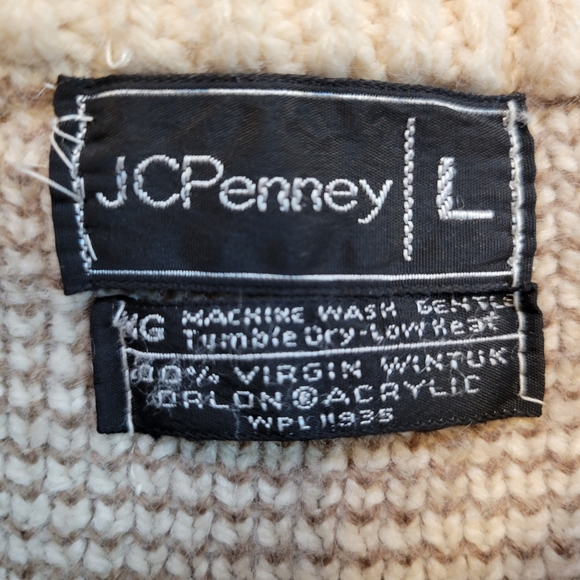 JcPenny Vintage 70s Aztec Acrylic Sweater - Picture 9 of 15